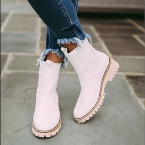 White booties